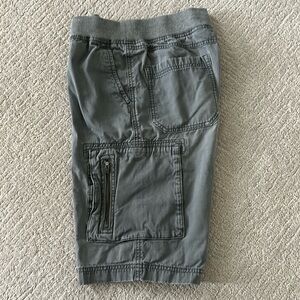 Hanna Andersson Gray Cargo Shorts